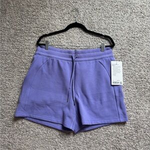 NEW! Lululemon Scuba high-rise short 5” inseam Dark Lavender size 12